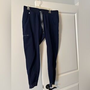 FIGS Navy Zamora jogger size large